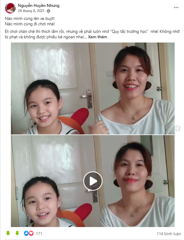 Chia sẻ của chị Nhung khi đồng hành cùng con song ngữ tại nhà