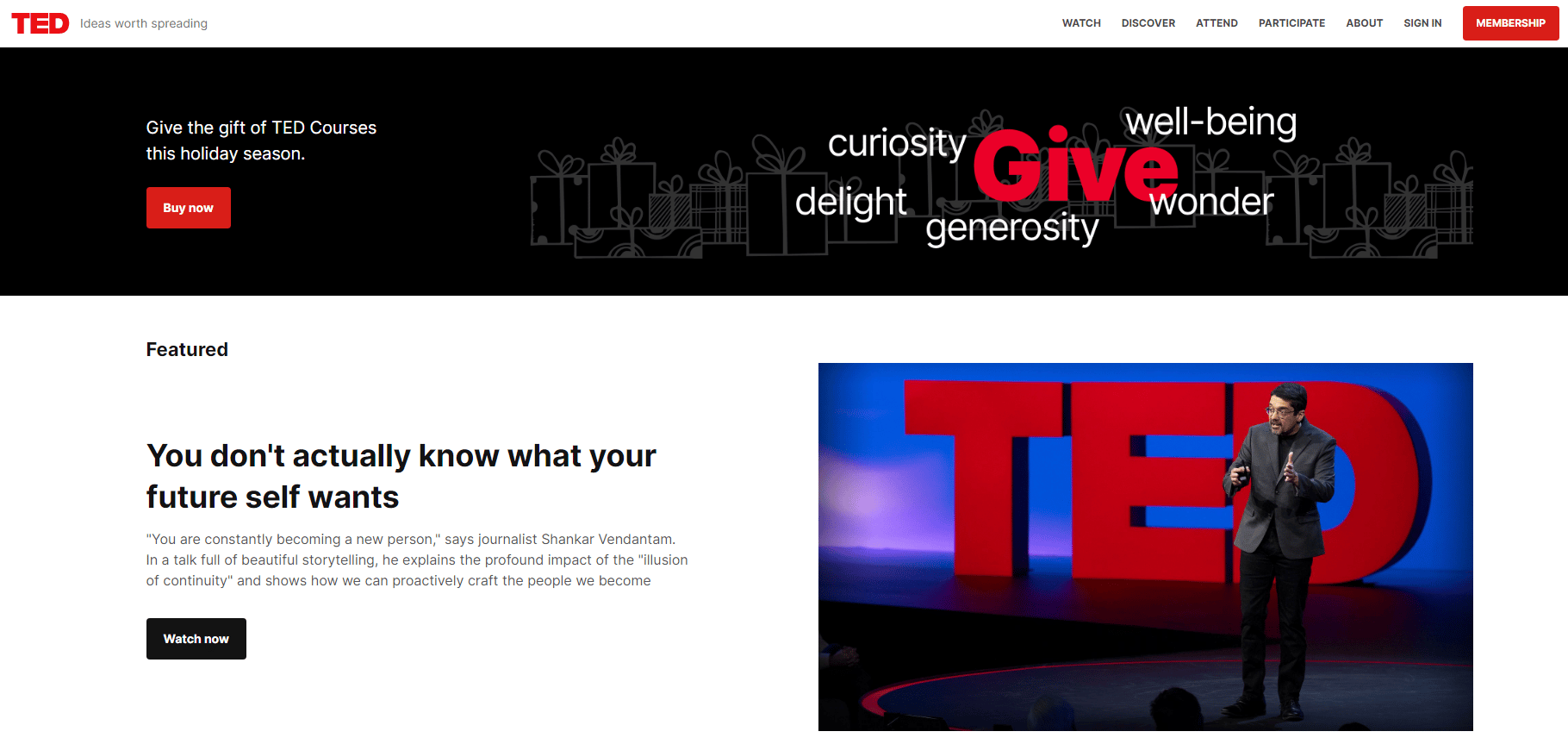 Website học tiếng Anh miễn phí của TED Talks