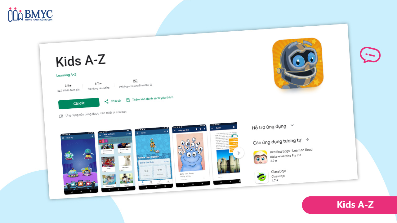 App học từ vựng tiếng Anh Razkids