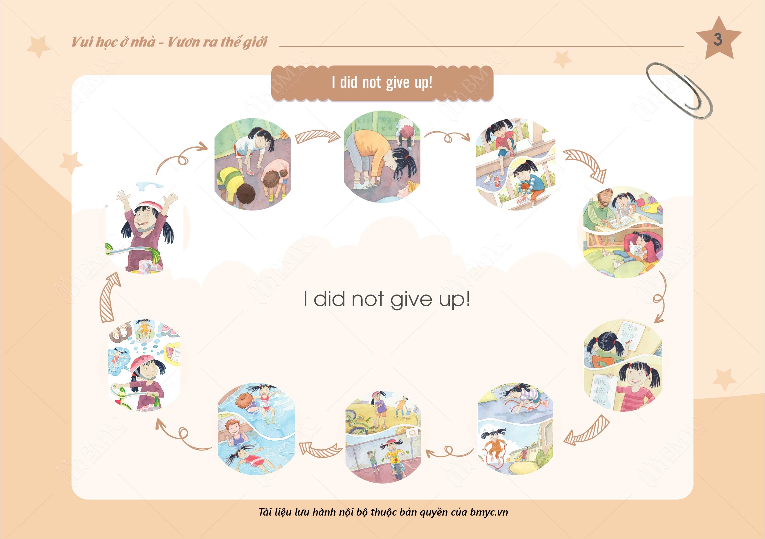 Speaking I did not give up 01
