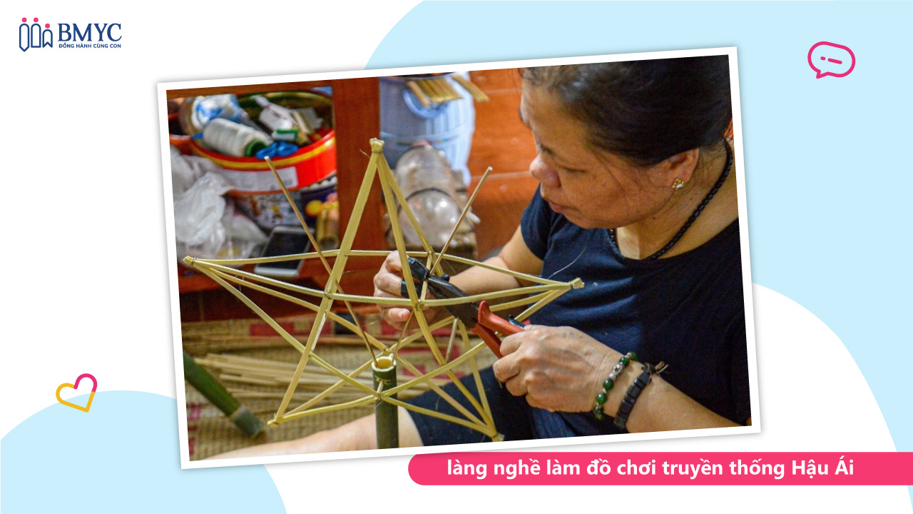  Làng nghề làm đồ chơi truyền thống Hậu Ái