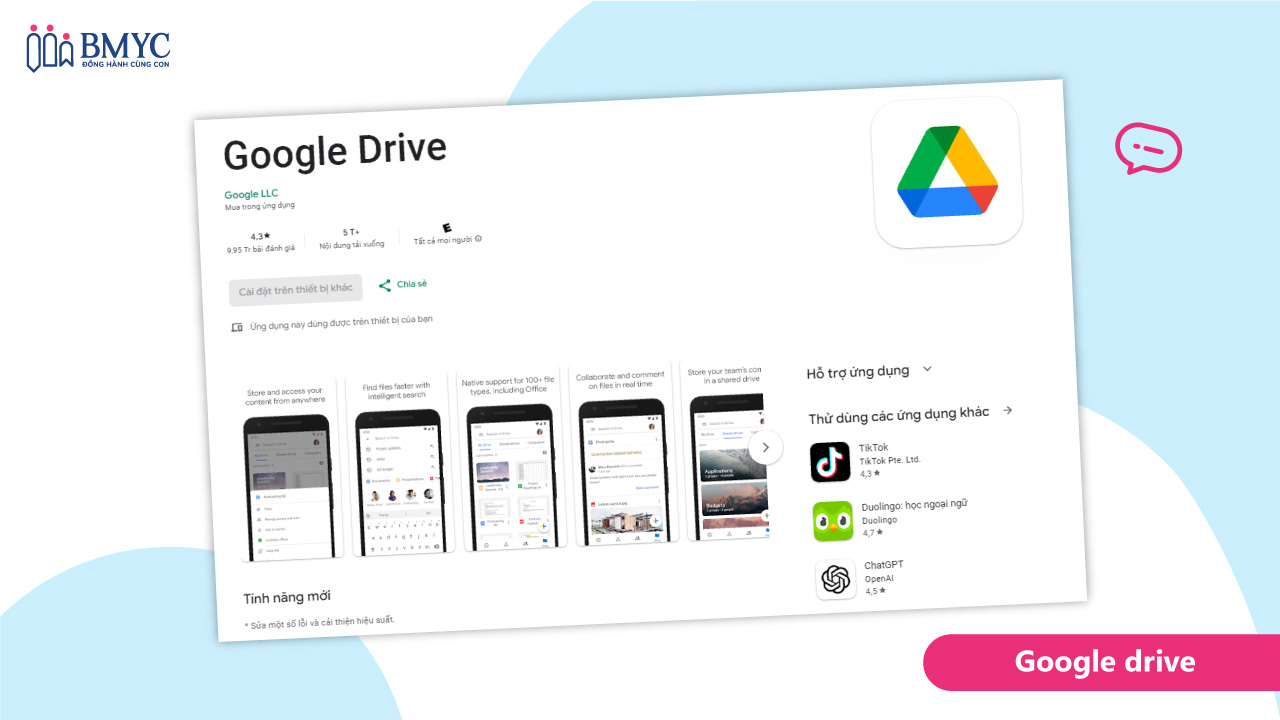 Phần mềm dịch tiếng Anh sang tiếng Việt - Google drive