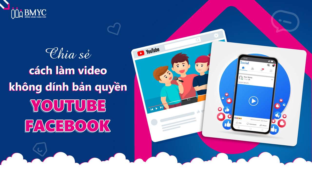 Cách làm video không dính bản quyền trên Youtube Facebook