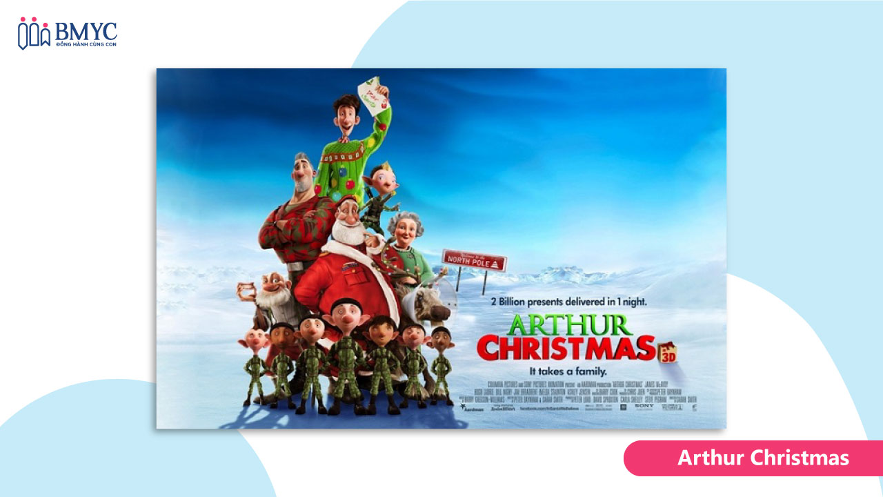 Phim hoạt hình Giáng sinh Arthur Christmas