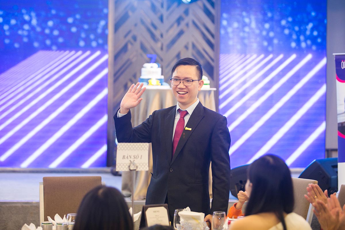 BMyC Giám đốc Lê Quang Huy phát biểu cảm nghĩ nhân dịp sinh nhật 7 năm
