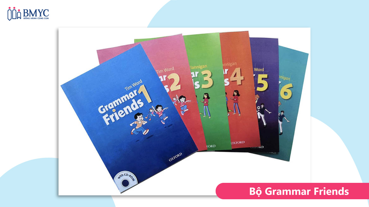 Bộ sách luyện viết tiếng Anh cho trẻ em Grammar Friends