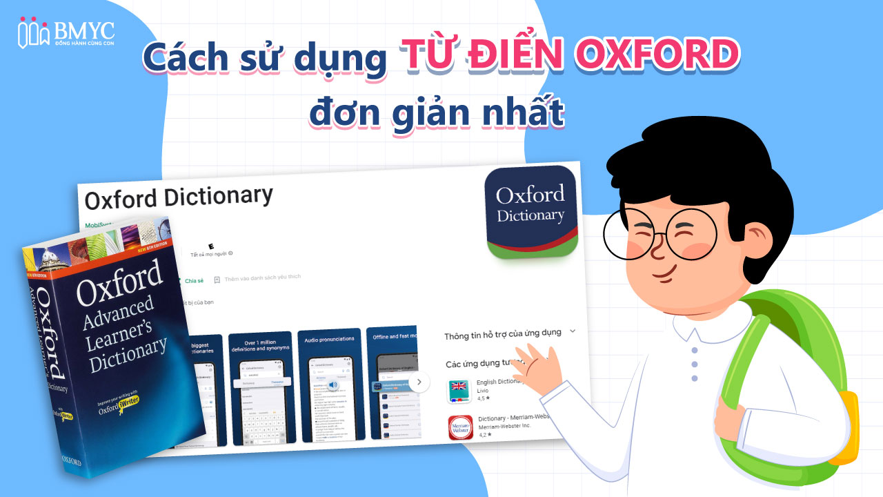 Cách sử dụng từ điển Oxford