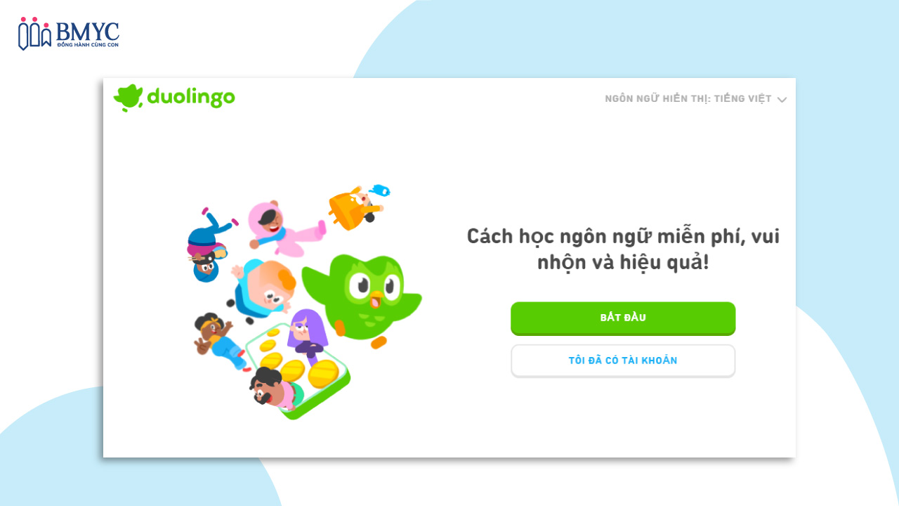 Duolingo là một ứng dụng luyện đọc tiếng Anh miễn phí