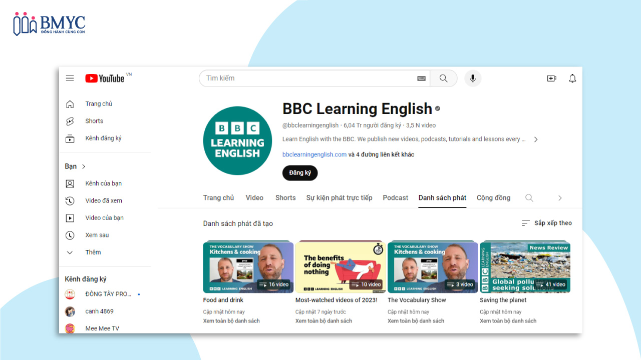 Web luyện đọc tiếng Anh miễn phí BBC Learning English