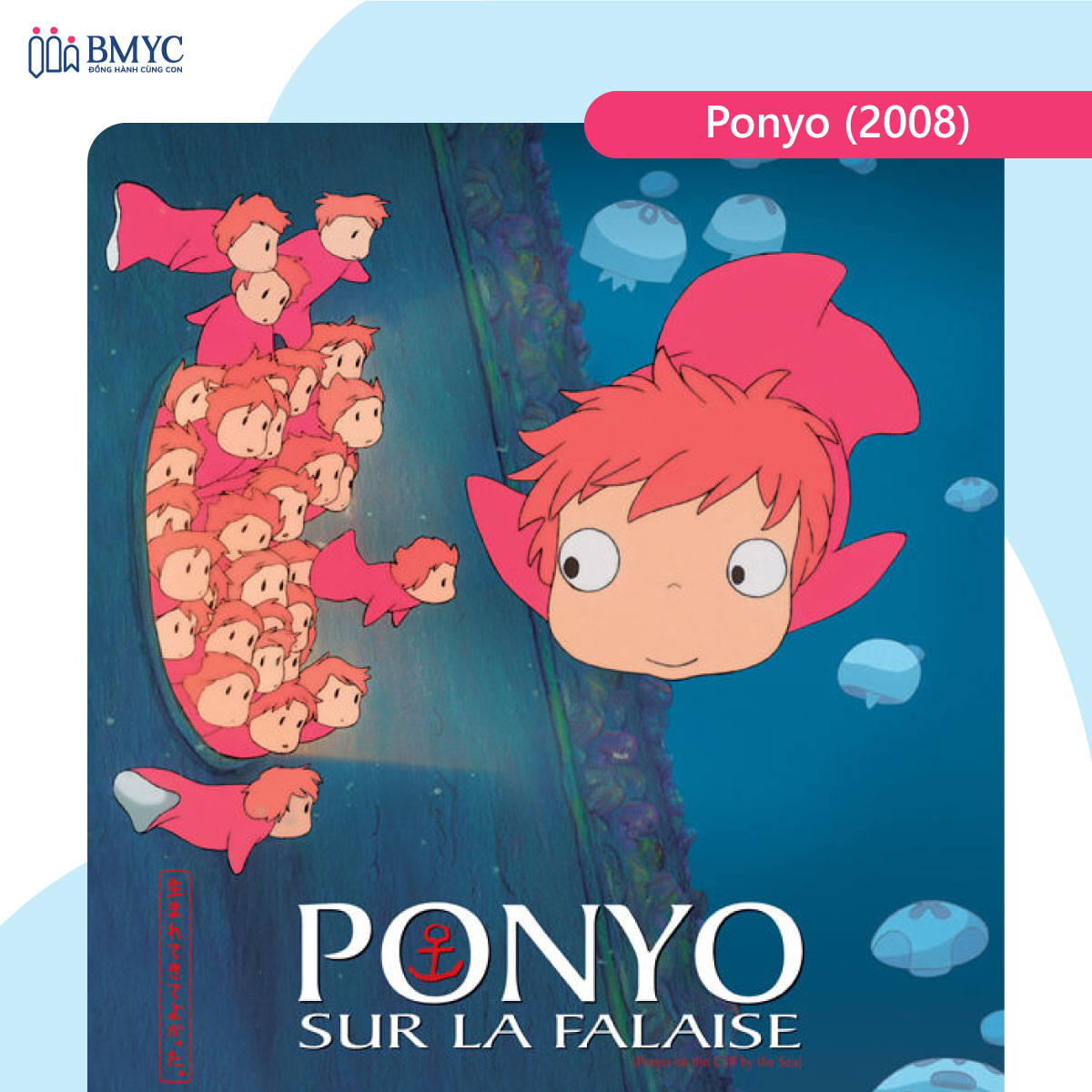 Bộ phim tiếng Anh mùa hè cho bé Ponyo (2008)