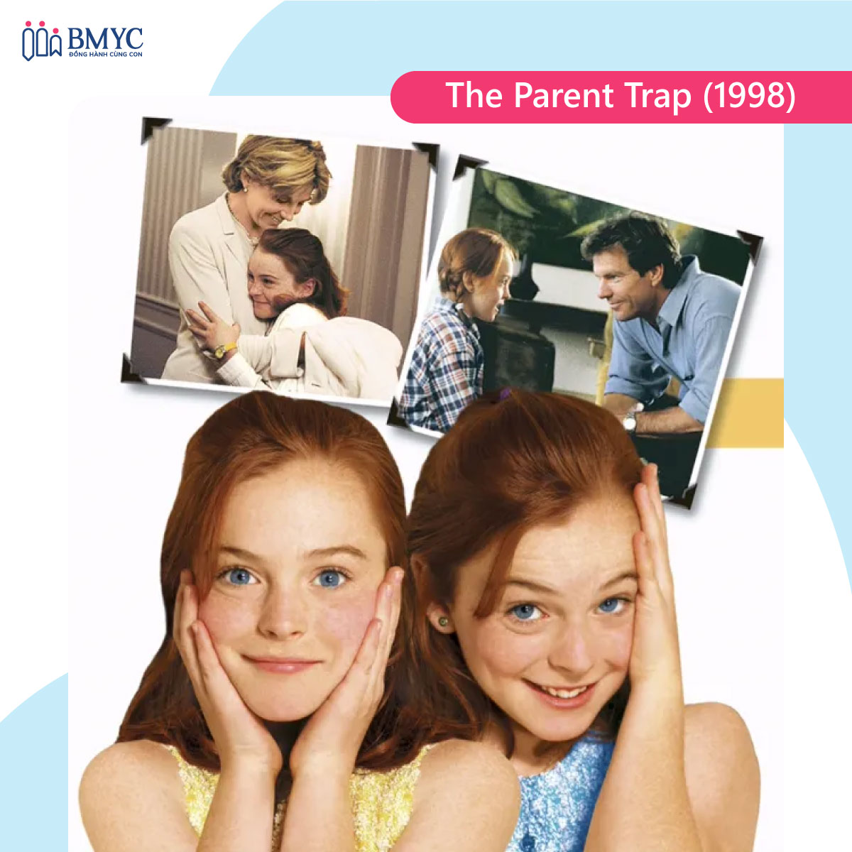 Bộ phim tiếng Anh mùa hè cho bé The Parent Trap (1998)