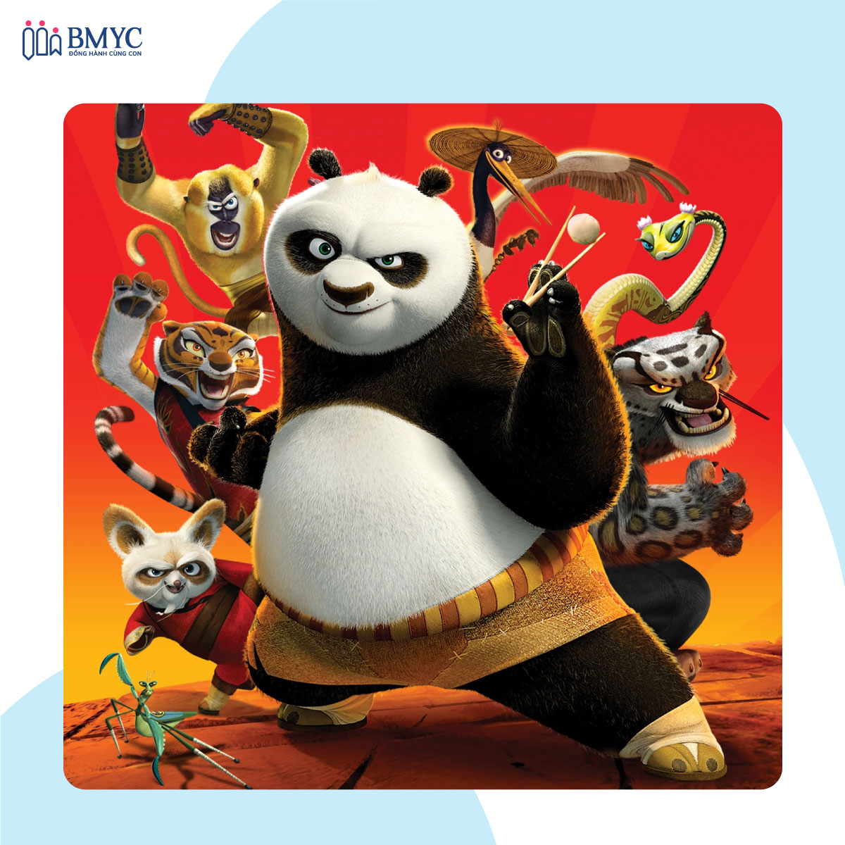 40 phim hài hay nhất - Kungfu Panda