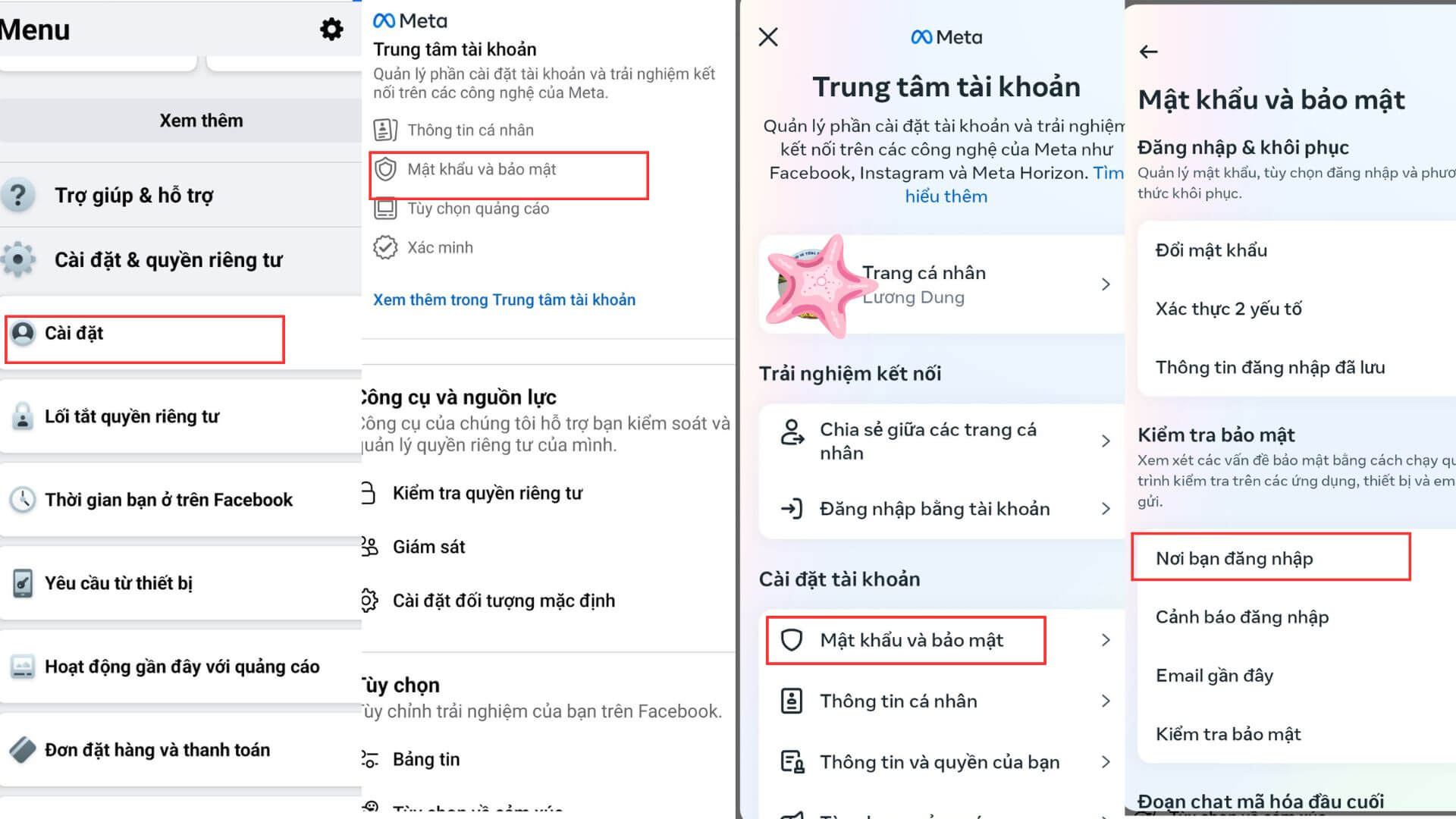 Bảo mật Facebook