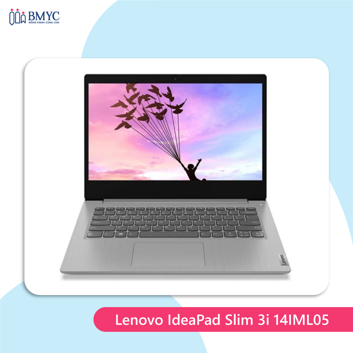 Laptop cho bé học online -Lenovo IdeaPad Slim 3i 14IML05