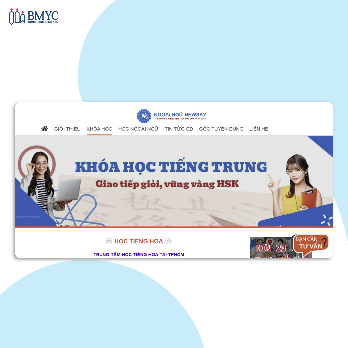 Học tiếng Trung ở đâu tốt nhất - Newsky