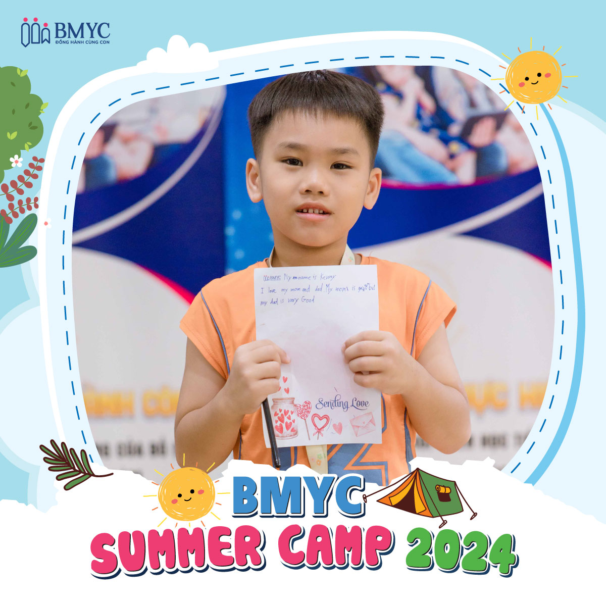 BMyC Summer Camp 2024 Da Nang sending love 5