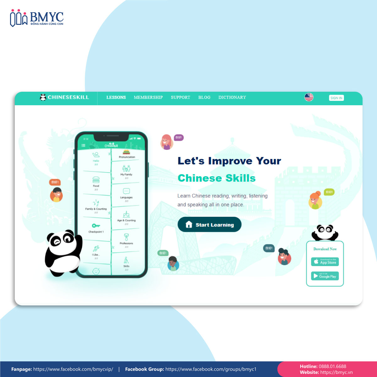 App học tiếng Trung cho người mới bắt đầu - Chineseskill