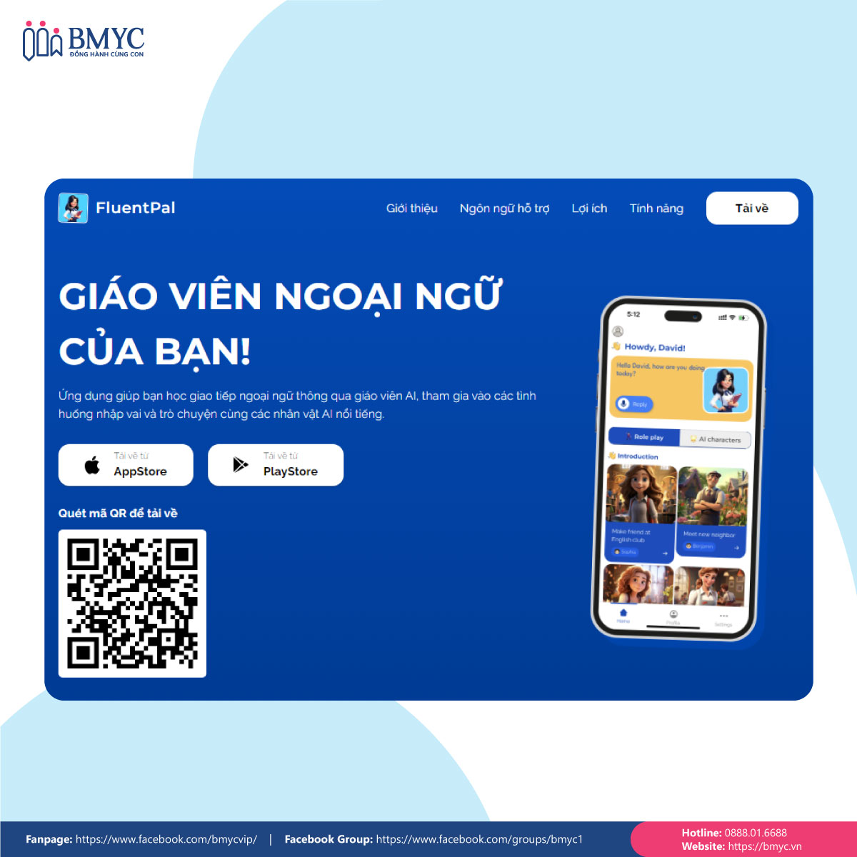 App học tiếng Trung cho người mới bắt đầu - FluentPal