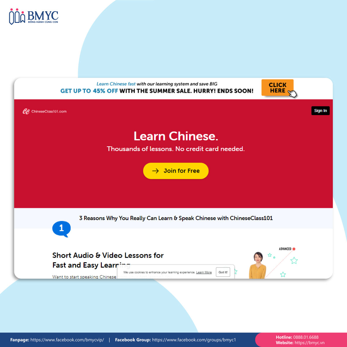 Các app học tiếng Trung miễn phí-Chineseclass101