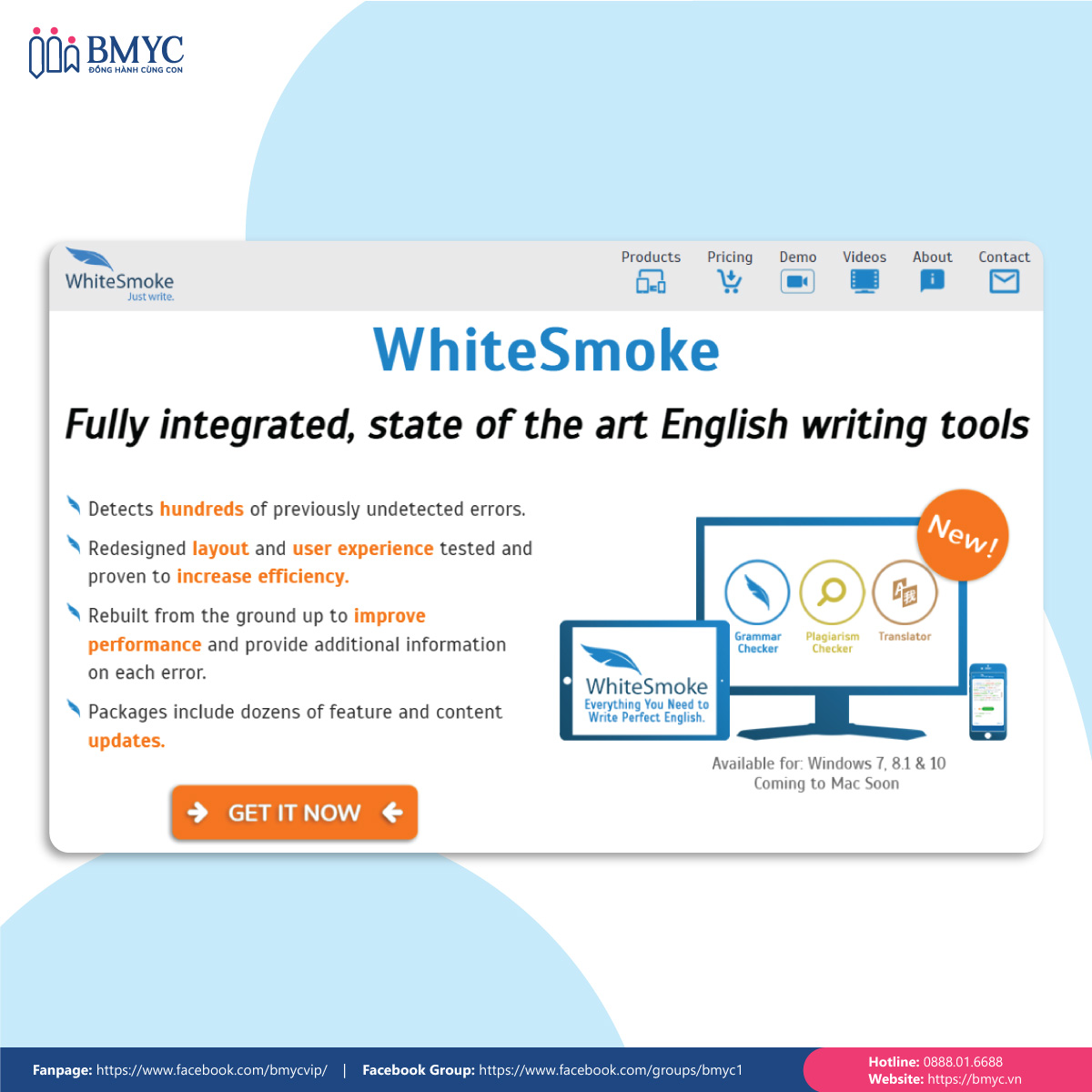 Website check ngữ pháp Tiếng Anh - WhiteSmoke