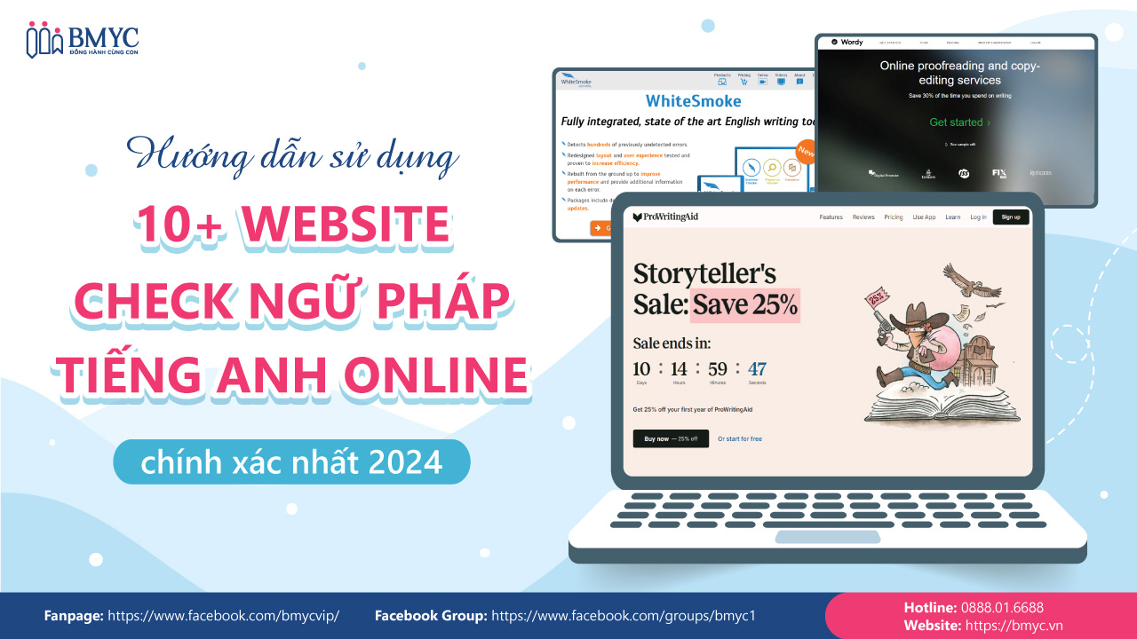 Hướng dẫn sử dụng 10+ Website check ngữ pháp tiếng Anh online chính xác nhất 2024