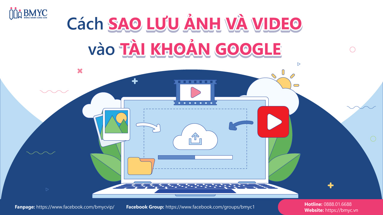 Cách sao lưu ảnh vào tài khoản Google