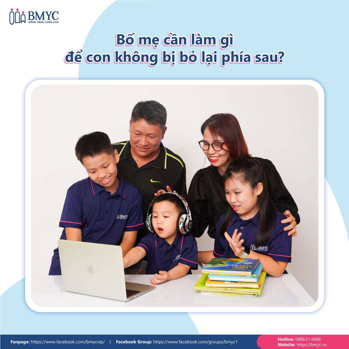 Phương pháp BMyC nhấn mạnh vào việc phụ huynh cần thực sự thấu hiểu con, đồng hành từ những bước đầu tiên cho đến những tiến bộ nhỏ nhất.