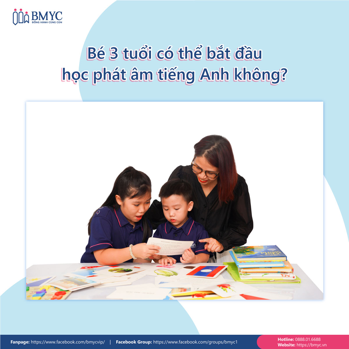 Phát âm tiếng Anh cho bé 3 tuổi: Bé 3 tuổi có thể bắt đầu học phát âm tiếng Anh không?