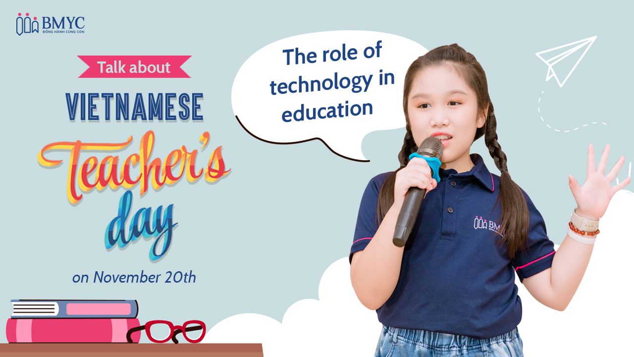 Hướng dẫn thuyết trình chủ đề The role of technology in education