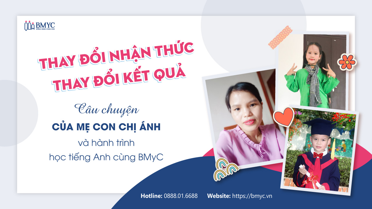 Chia sẻ của mẹ Ánh đồng hành cùng con tự học tiếng Anh tại nhà