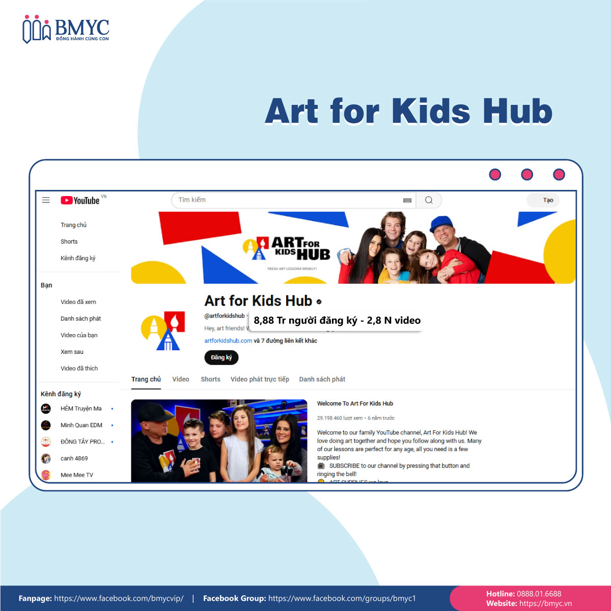 Art for Kids Hub - Kênh video luyện nói tiếng Anh cho trẻ em