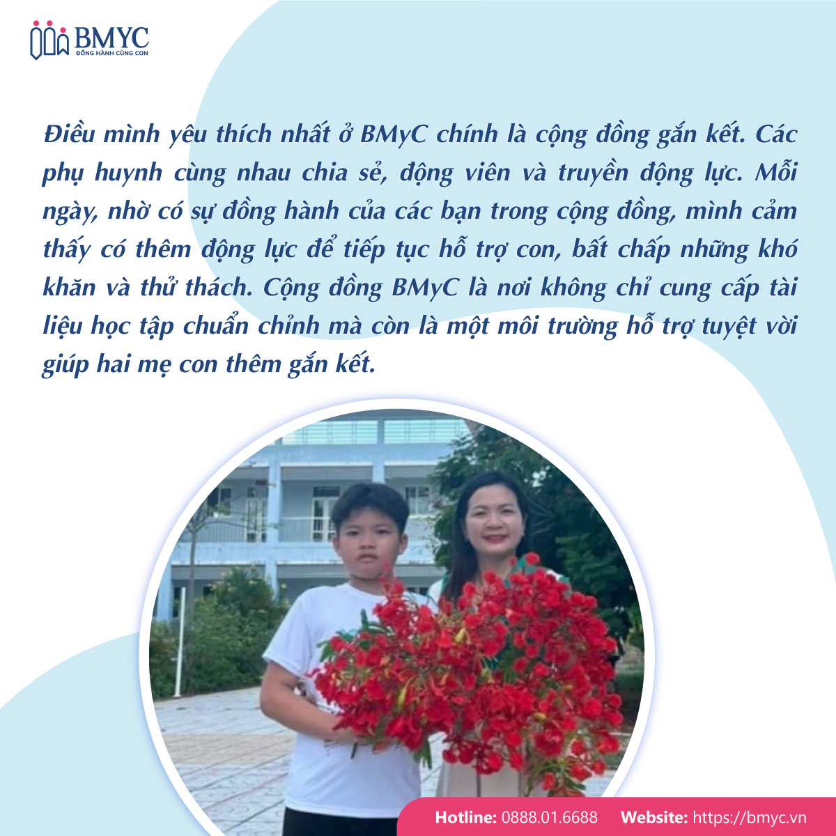 Chia sẻ của chị Thuong Le sau khi cho con học tại BMyC