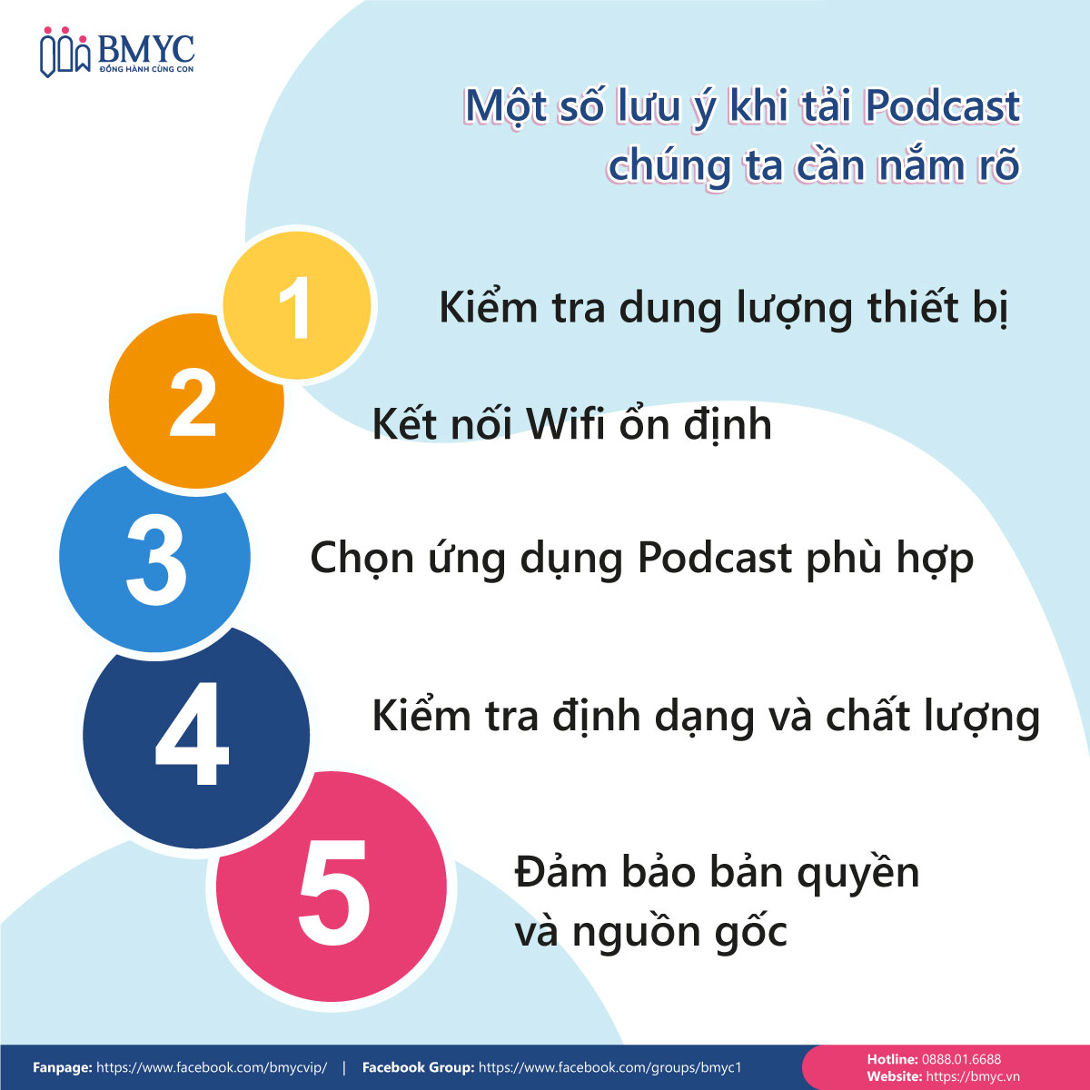 Một số lưu ý khi tải Podcast chúng ta cần nắm rõ