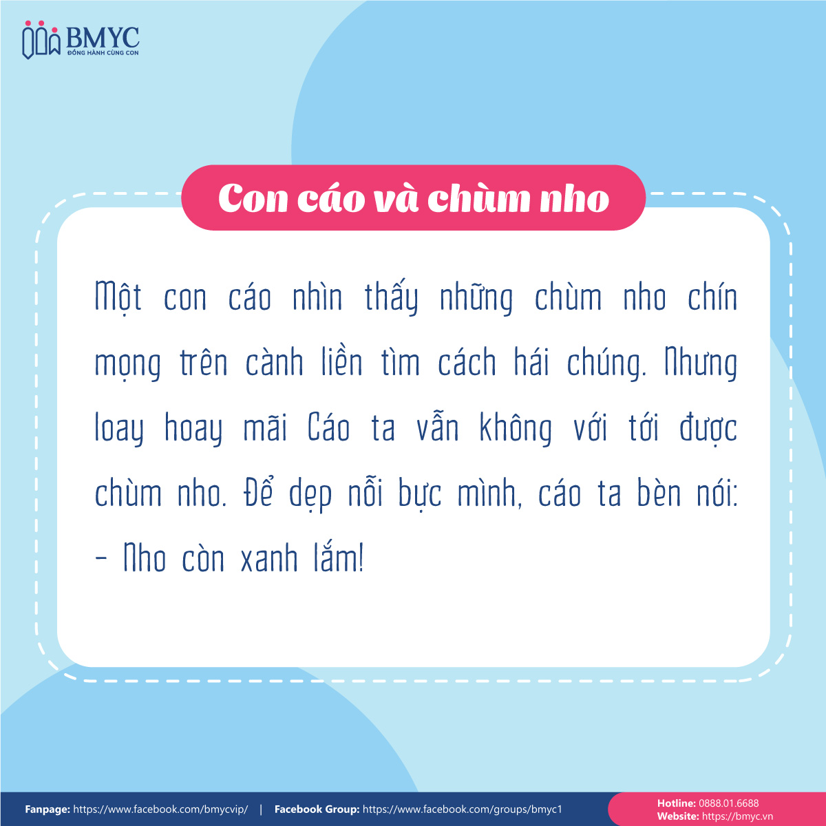 Bài tập đọc cho học sinh lớp 1 - Con cáo và chùm nho