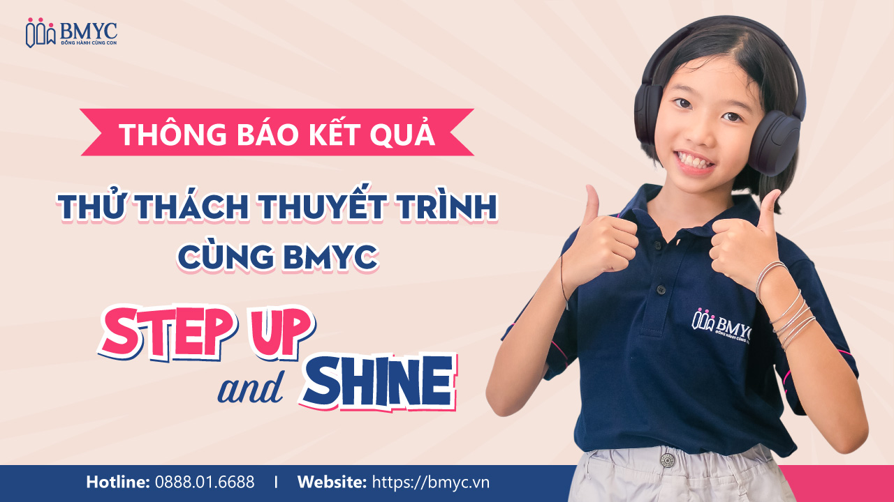 thong bao ket qua step up and shine