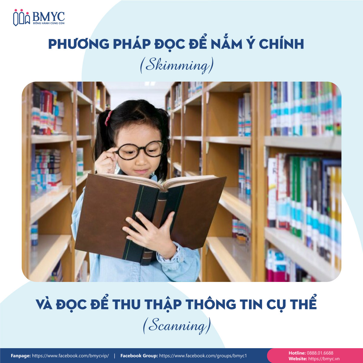 Phương pháp đọc để nắm ý chính (Skimming) và đọc để thu thập thông tin cụ thể (Scanning)