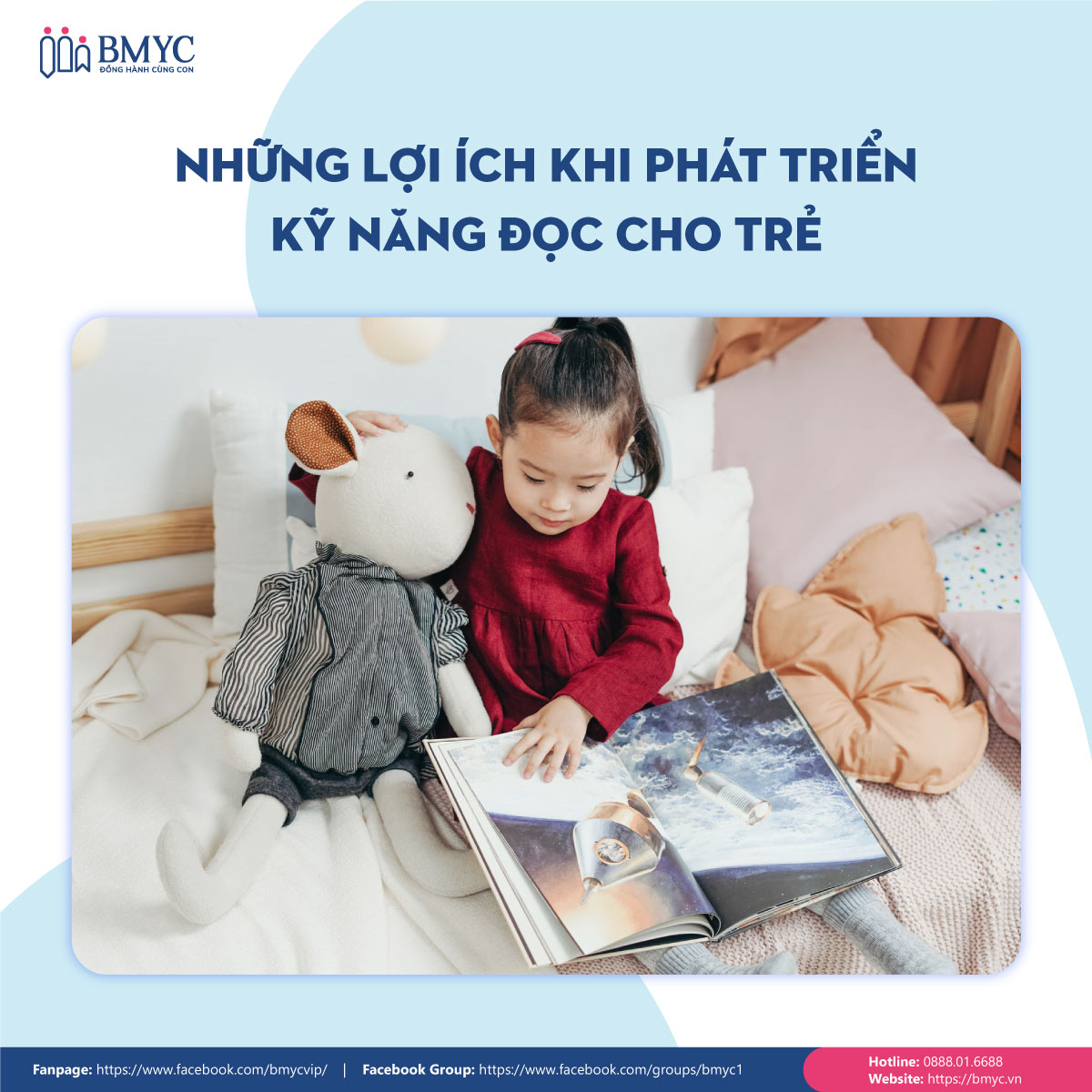 Những lợi ích khi phát triển kỹ năng đọc cho trẻ 