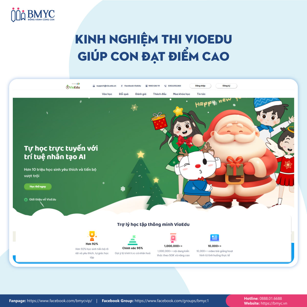 Tổng hợp các Kinh nghiệm thi VioEdu giúp con bạn đạt điểm cao