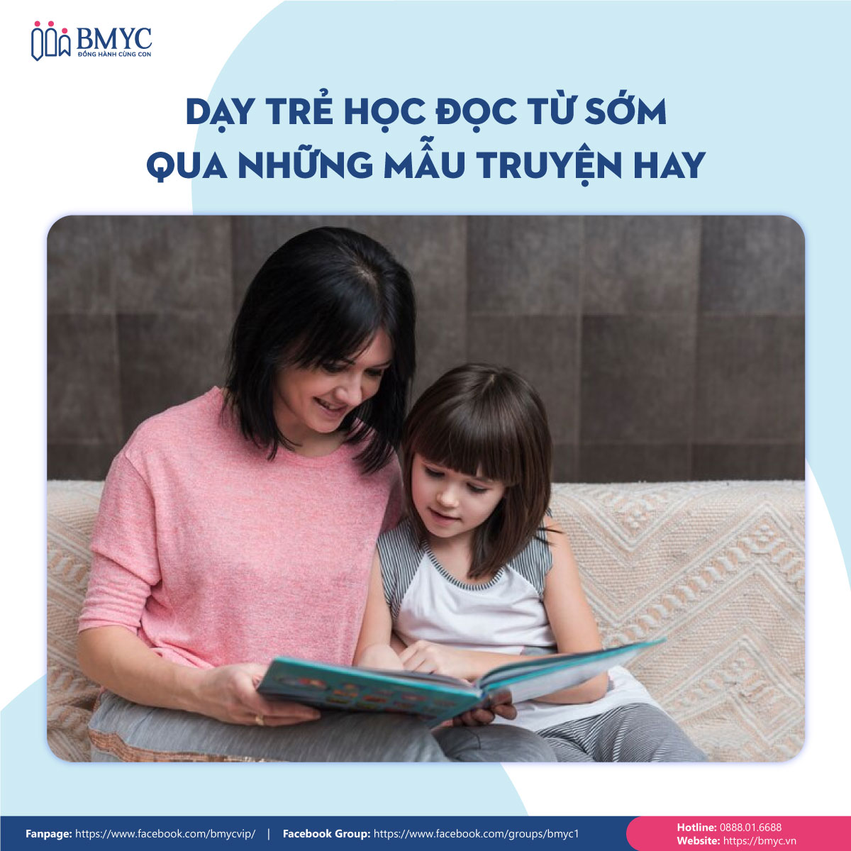 Dạy trẻ học đọc từ sớm bằng những câu chuyện hay