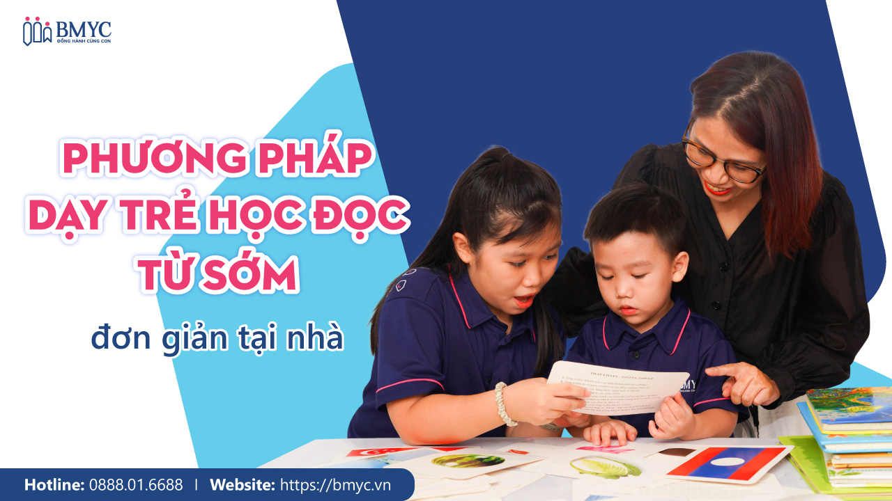 Phương pháp dạy trẻ học đọc từ sớm đơn giản tại nhà