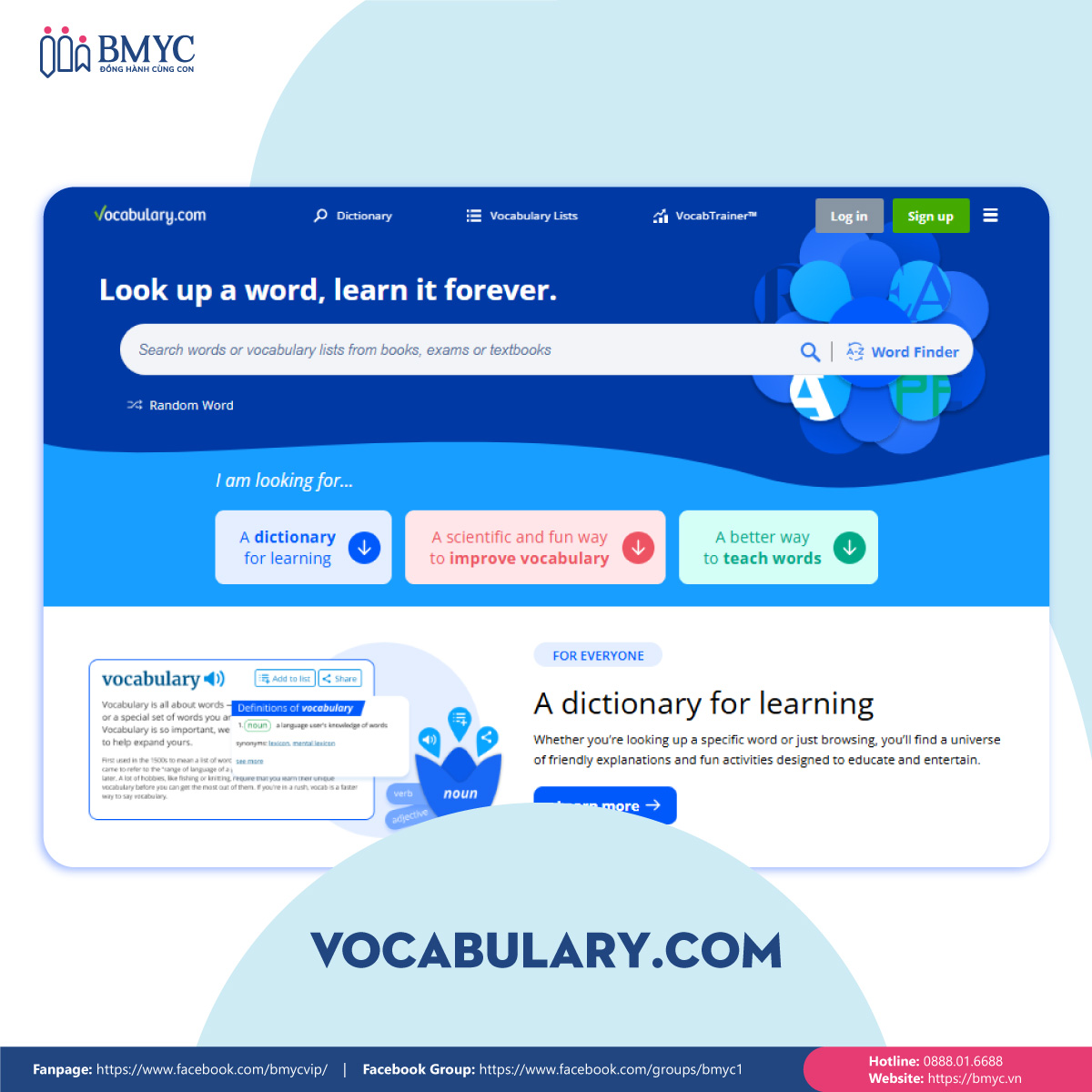 App Vocabulary.com - Ứng dụng từ điển luyện học từ vựng