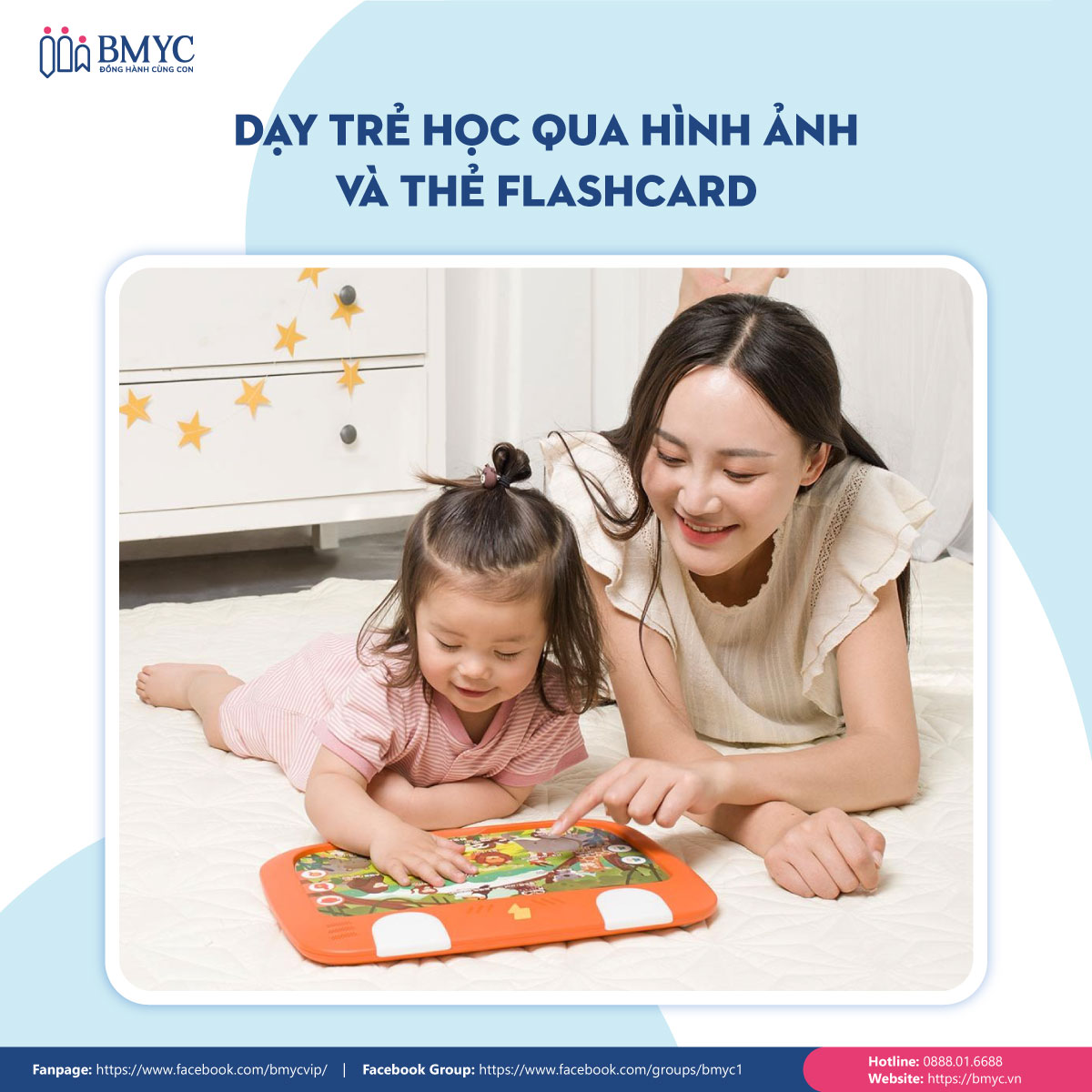 Dạy bé chữ cái tiếng Việt thông qua hình ảnh và thẻ flashcard