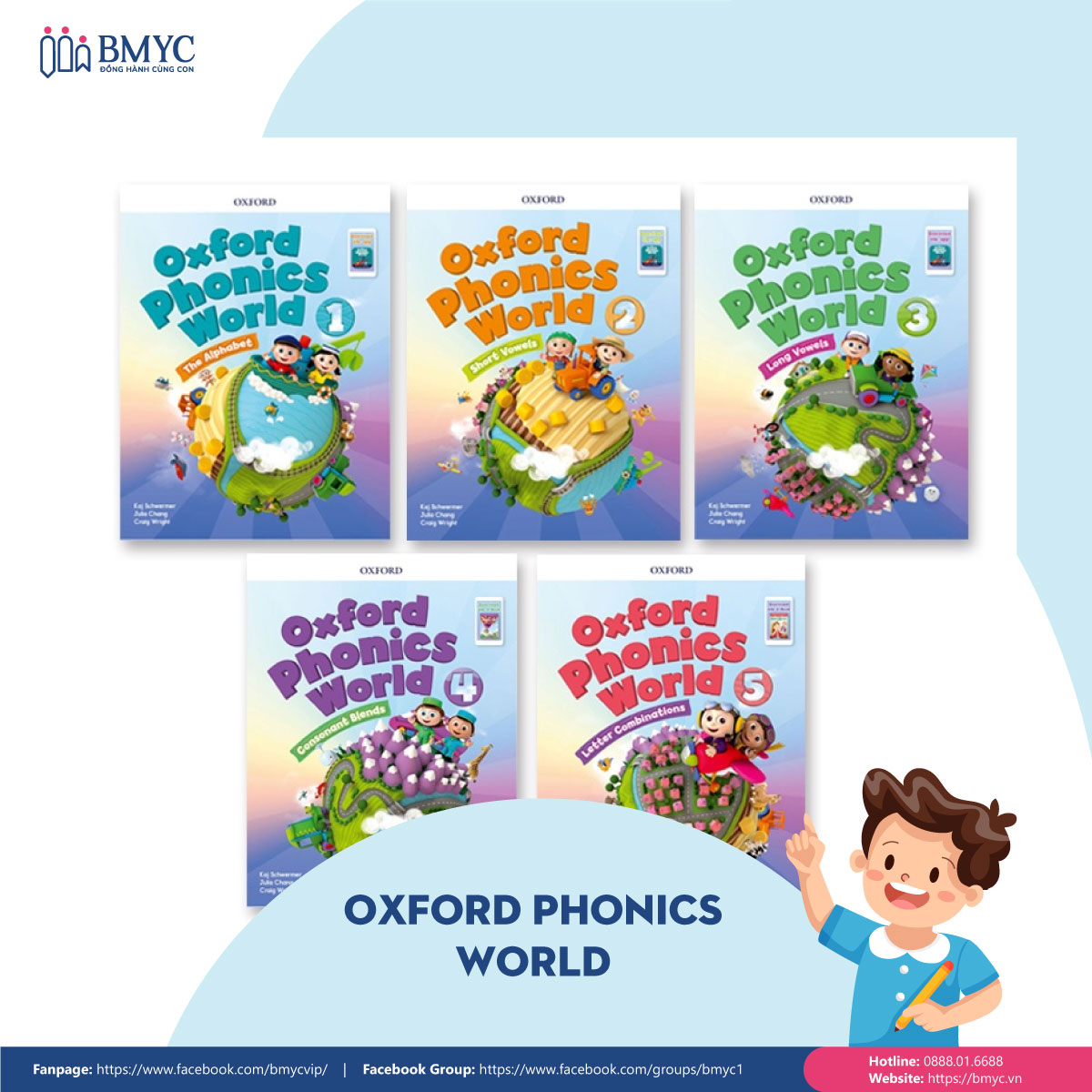 Oxford Phonics World - Giáo trình tiếng Anh cho trẻ em tiểu học