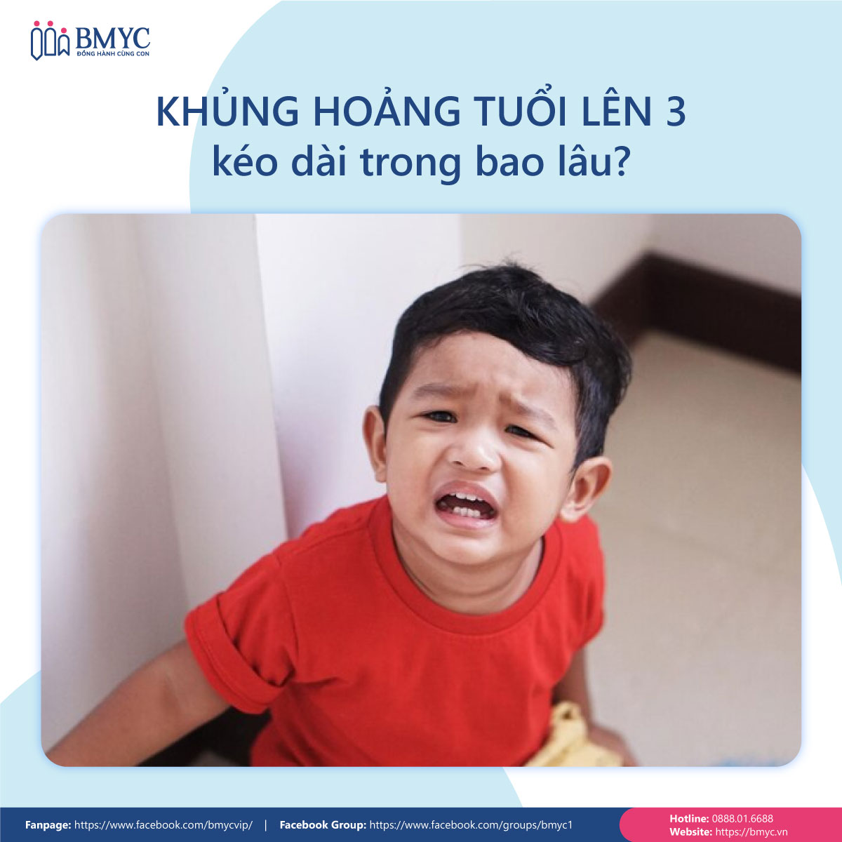 Khủng hoảng tuổi lên 3 kéo dài trong bao lâu?