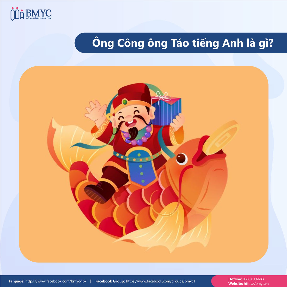 Ông Công ông Táo tiếng Anh là gì?