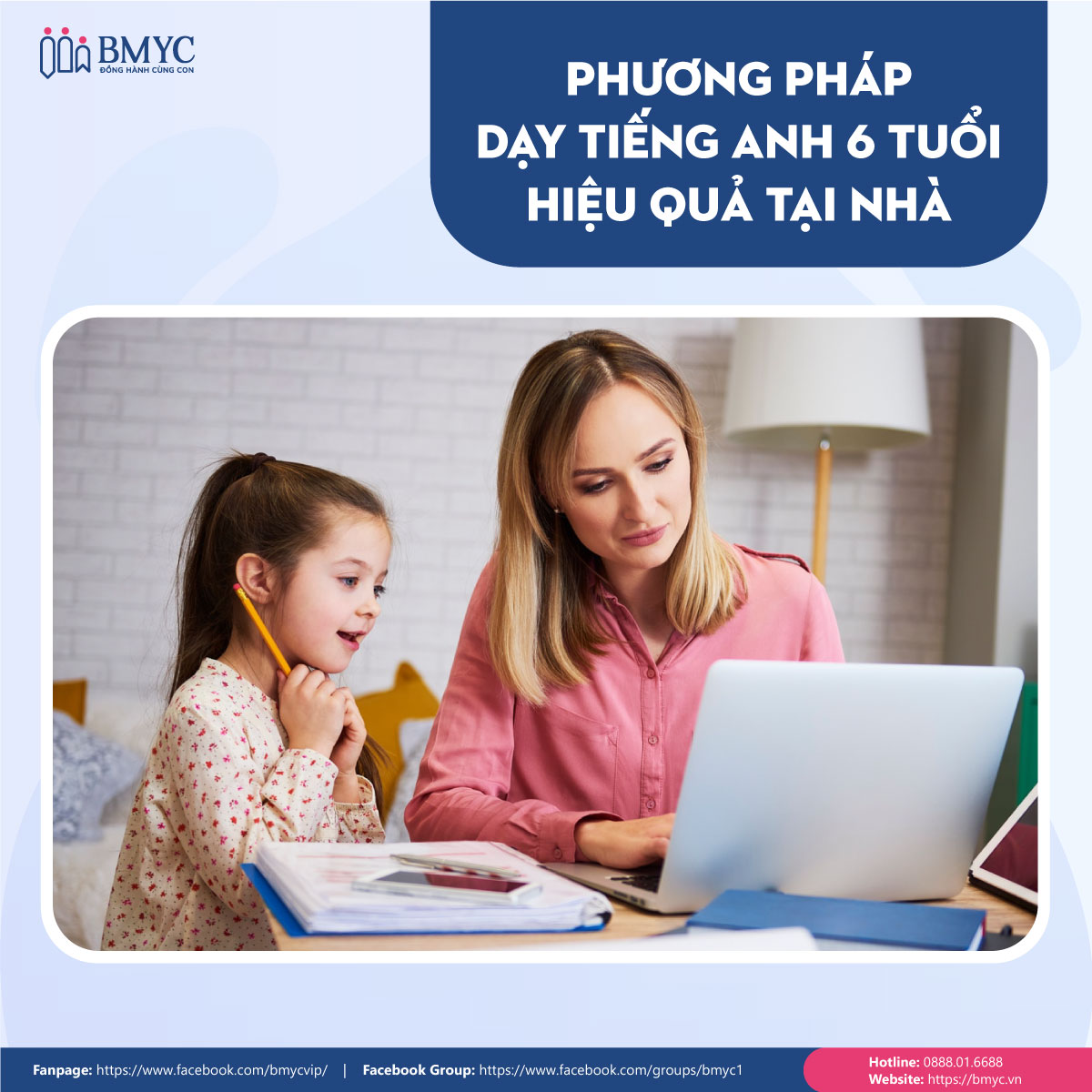 Phương pháp dạy tiếng Anh 6 tuổi hiệu quả tại nhà