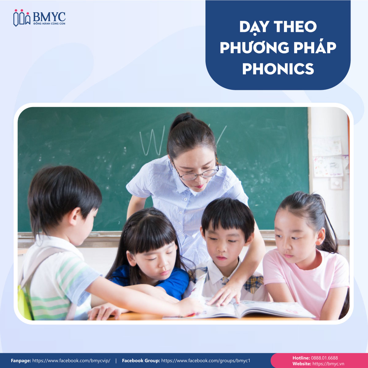 Dạy tiếng Anh 6 tuổi cho bé bằng phương pháp Phonics