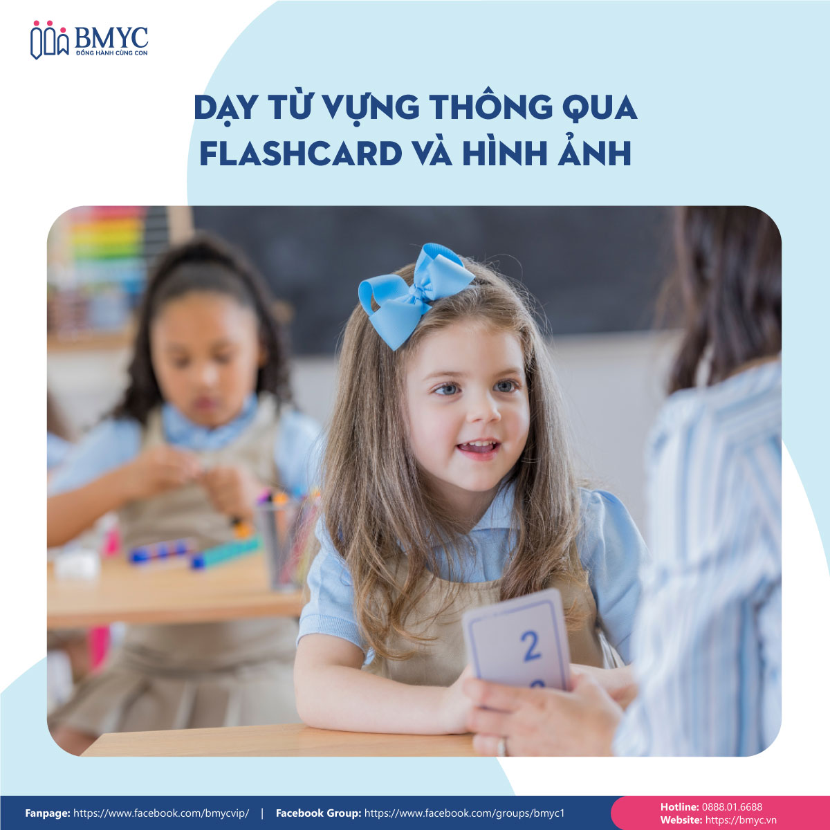 Dạy từ vựng thông qua Flashcard và hình ảnh