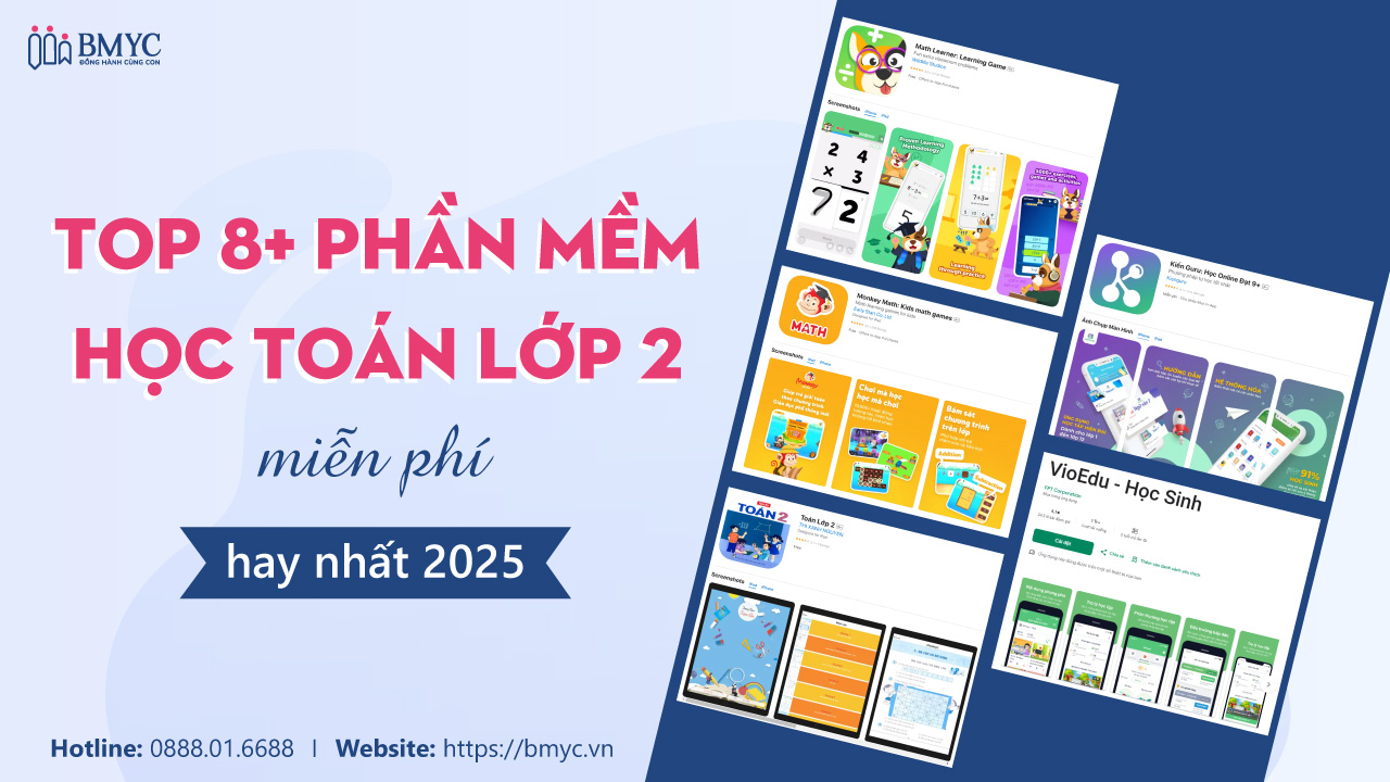 Tổng hợp các phần mềm học toán lớp 2 miễn phí hay nhất