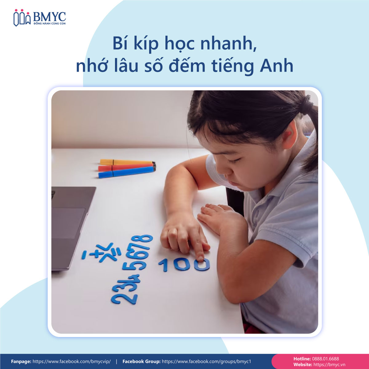 Bí quyết học nhanh, nhớ lâu các từ vựng số đếm tiếng Anh